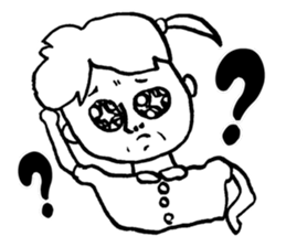 cute girl"Yukippe" sticker #7275428