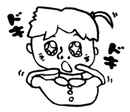 cute girl"Yukippe" sticker #7275433