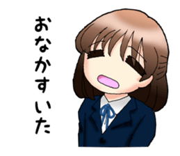 Relatively Polite HIGH SCHOOL GIRL sticker #7275510