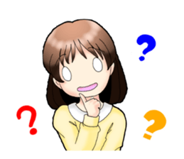 Relatively Polite HIGH SCHOOL GIRL sticker #7275513