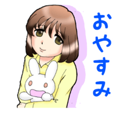 Relatively Polite HIGH SCHOOL GIRL sticker #7275534