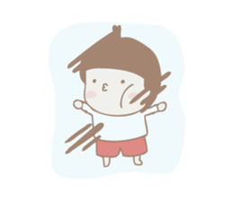 little sweetie elephant sticker #7275706