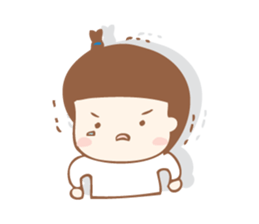 little sweetie elephant sticker #7275716