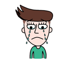 Somtuk : Smiling Boy. sticker #7276257