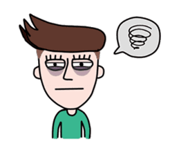 Somtuk : Smiling Boy. sticker #7276265