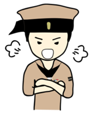 Taharn Reua Thai sticker #7276798