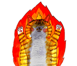 Cats Family by Kamijn sticker #7276834