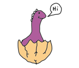 Dino Cute sticker #7276861