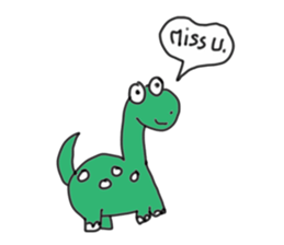 Dino Cute sticker #7276869