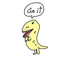 Dino Cute sticker #7276877