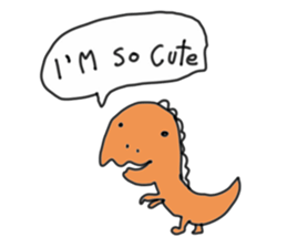 Dino Cute sticker #7276883