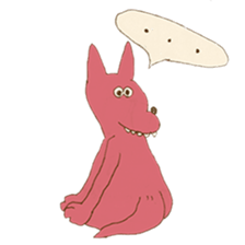 poor wolf sticker #7276936