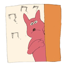 poor wolf sticker #7276937