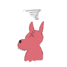 poor wolf sticker #7276944