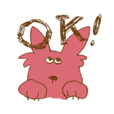 poor wolf sticker #7276946