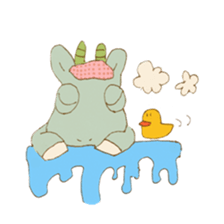 poor wolf sticker #7276948