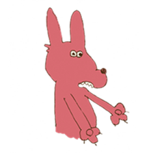 poor wolf sticker #7276966