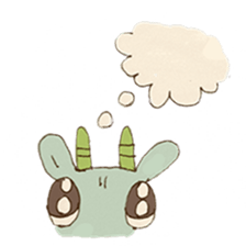 poor wolf sticker #7276972