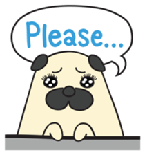 Chubby Puggy sticker #7277020