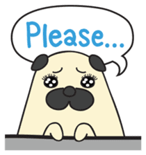 Chubby Puggy sticker #7277020