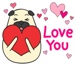 Chubby Puggy sticker #7277024