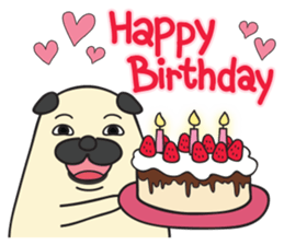 Chubby Puggy sticker #7277026