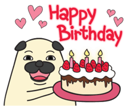 Chubby Puggy sticker #7277026