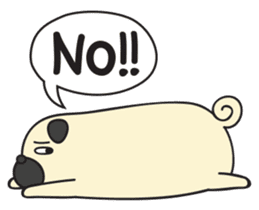 Chubby Puggy sticker #7277027
