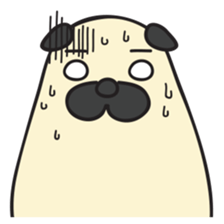 Chubby Puggy sticker #7277028