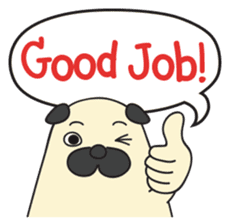 Chubby Puggy sticker #7277035