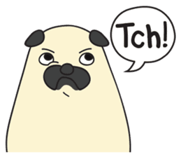 Chubby Puggy sticker #7277042