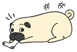 Chubby Puggy sticker #7277051