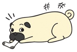Chubby Puggy sticker #7277051