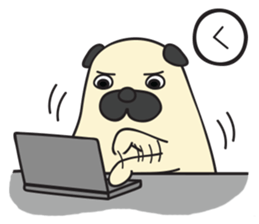 Chubby Puggy sticker #7277055