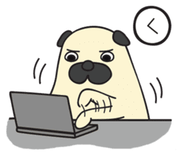 Chubby Puggy sticker #7277055