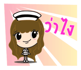 Cute Nurse sticker #7277458