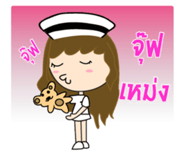 Cute Nurse sticker #7277464