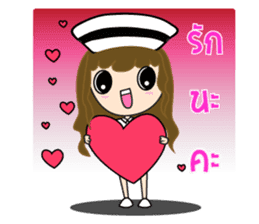Cute Nurse sticker #7277470