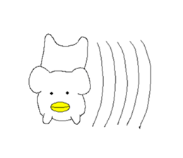 White frog sticker #7277800