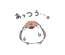 Healing of the sparrow sticker #7277915