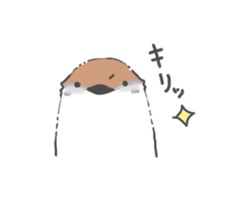 Healing of the sparrow sticker #7277916