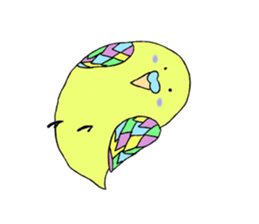 Daily life of parakeets sticker #7278066