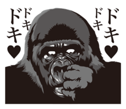 half-open eyes answer ver3 white sticker #7278273