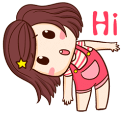 TuaGom : Choompoo pink [Eng] sticker #7278896