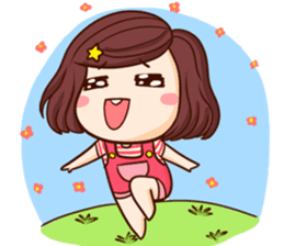 TuaGom : Choompoo pink [Eng] sticker #7278904