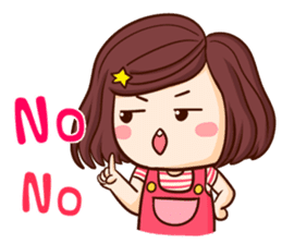 TuaGom : Choompoo pink [Eng] sticker #7278916