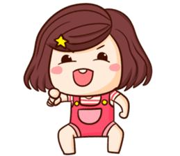 TuaGom : Choompoo pink [Eng] sticker #7278926