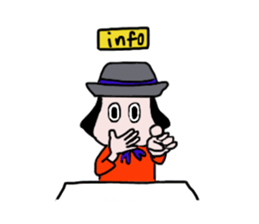 info Hanako sticker #7279664