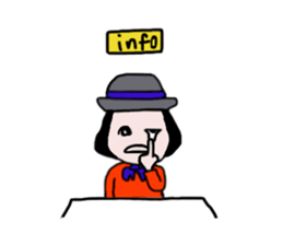 info Hanako sticker #7279678