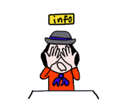 info Hanako sticker #7279681